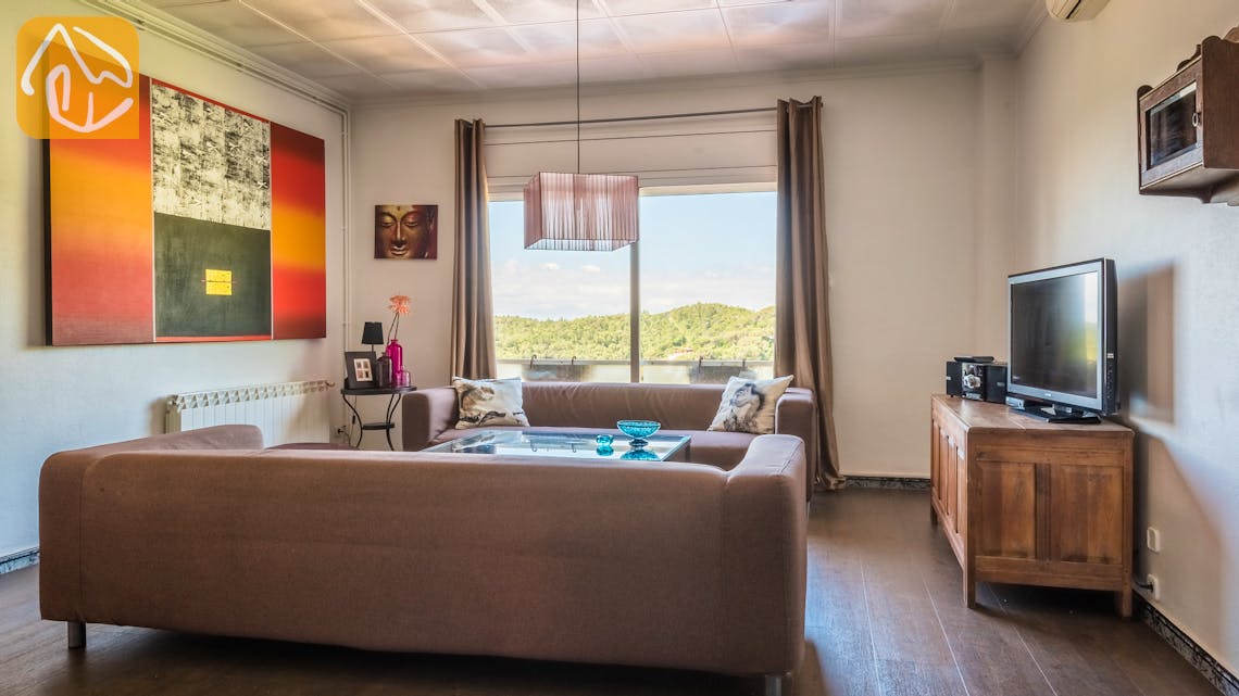 Holiday villas Costa Brava Spain - Villa Elize - Living area