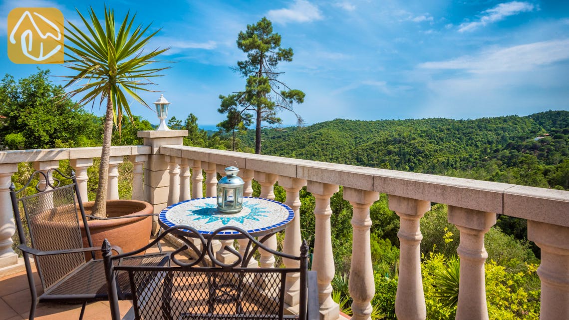 Holiday villas Costa Brava Spain - Villa Elize - Terrace