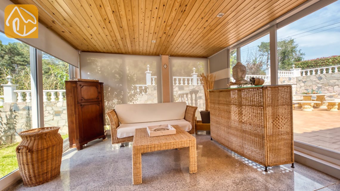 Vakantiehuizen Costa Brava Spanje - Villa Estrella - Lounge gedeelte