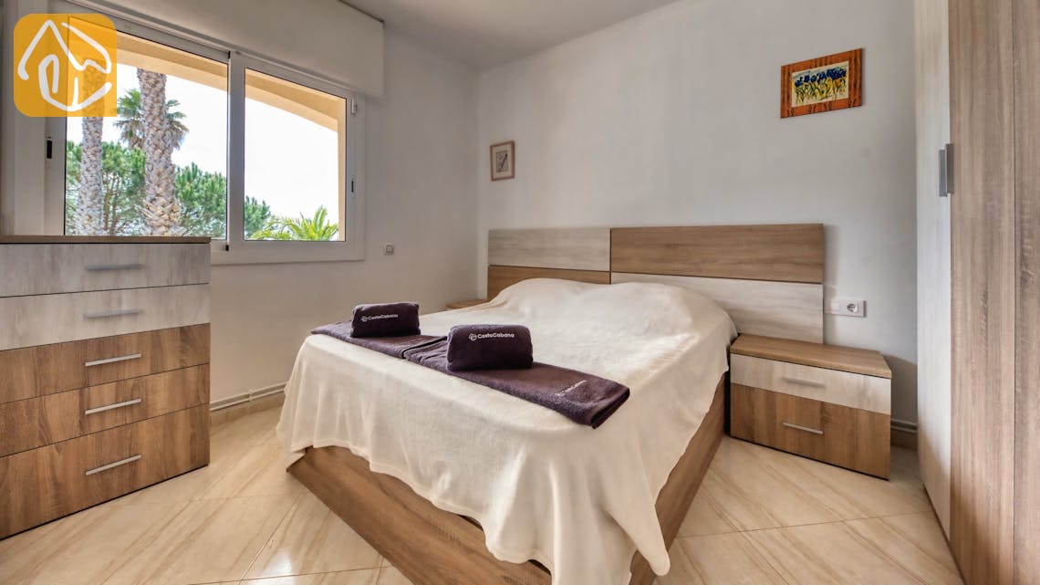 Casas de vacaciones Costa Brava España - Villa Estrella - Dormitorio