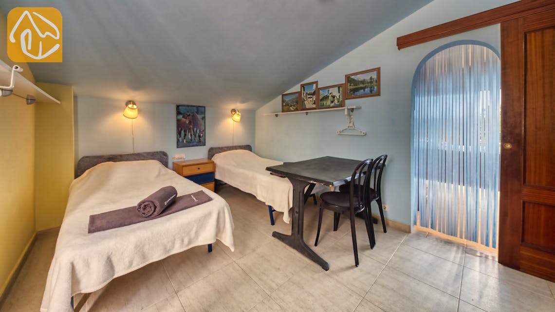 Casas de vacaciones Costa Brava España - Villa Geolouk - Dormitorio