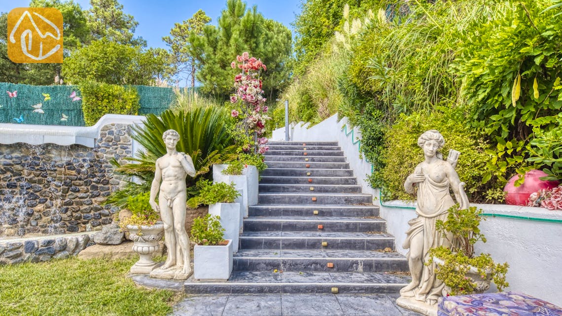 Ferienhäuser Costa Brava Spanien - Villa Geolouk - Garten