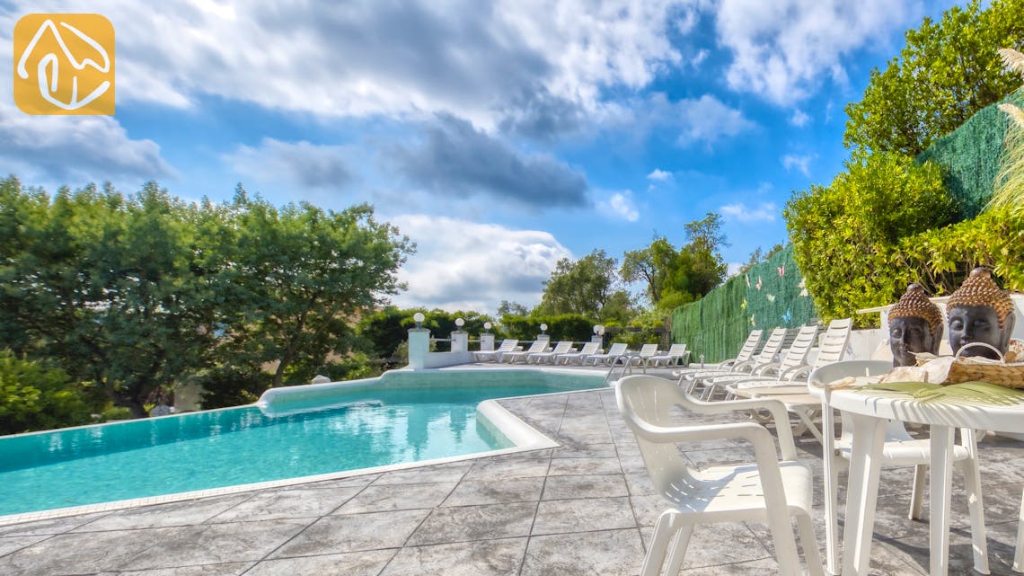 Holiday villas Costa Brava Spain - Villa Geolouk - Swimming pool