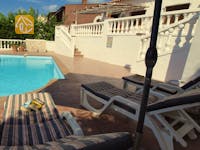 Casas de vacaciones Costa Brava España - Oud - Villa Liliana - Tumbonas