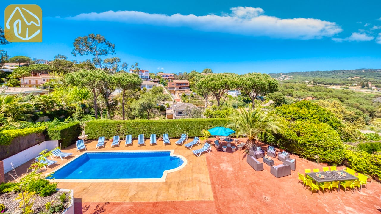 Casas de vacaciones Costa Brava España - Villa Jaruco - Piscina