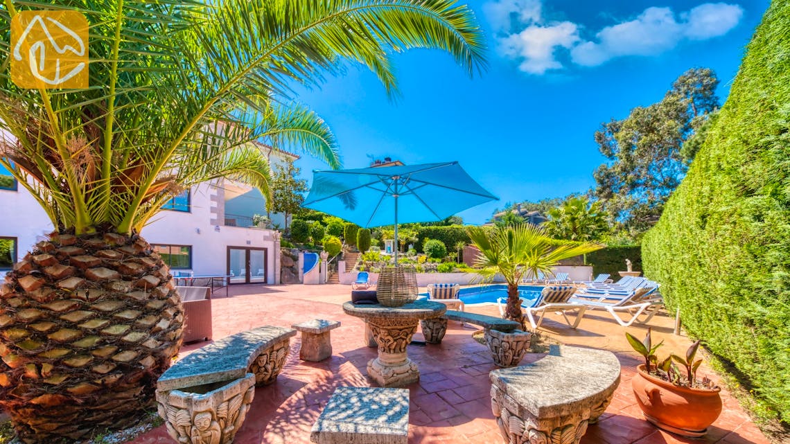 Holiday villas Costa Brava Spain - Villa Jaruco - Lounge area