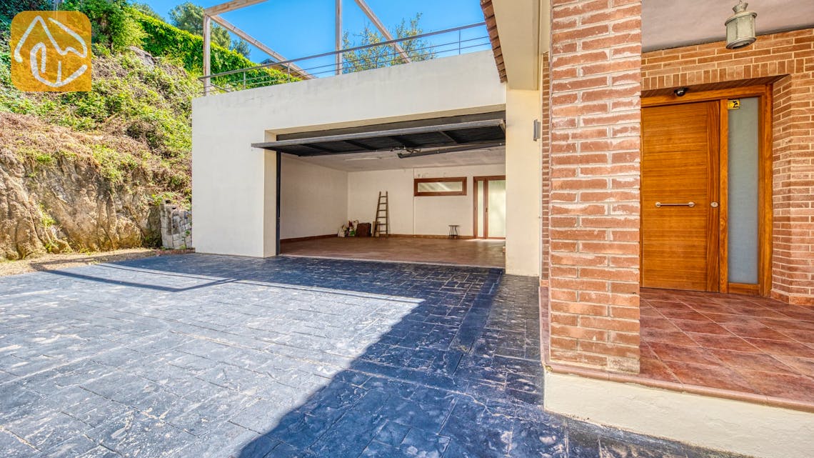 Ferienhäuser Costa Brava Spanien - Villa Marcella - Garage