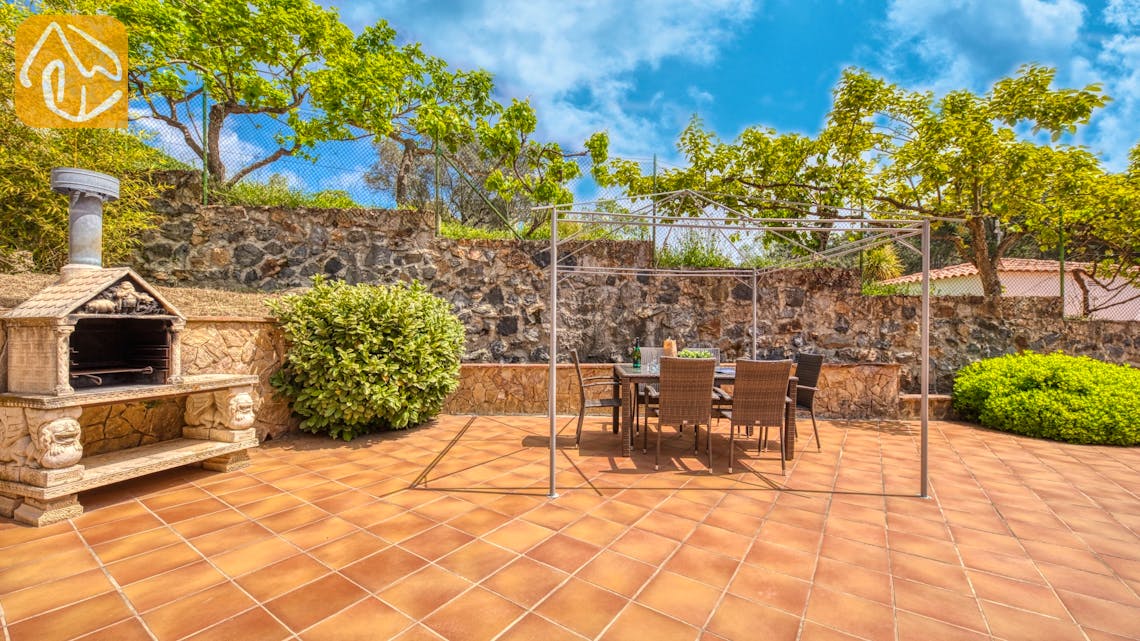 Ferienhäuser Costa Brava Spanien - Villa Lloret - Terrasse
