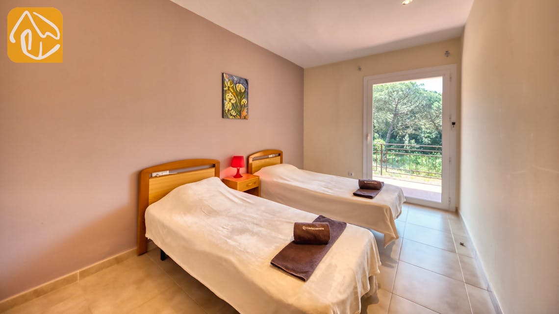 Villas de vacances Costa Brava Espagne - Villa Lloret - Chambre a coucher