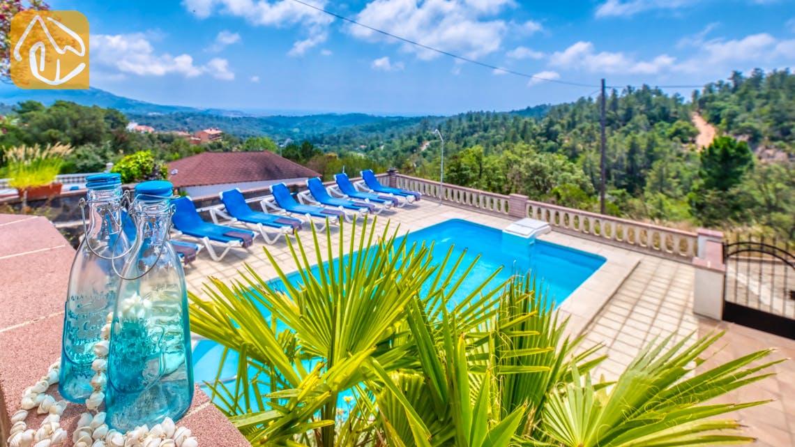Ferienhäuser Costa Brava Spanien - Villa Santa Maria - Schwimmbad