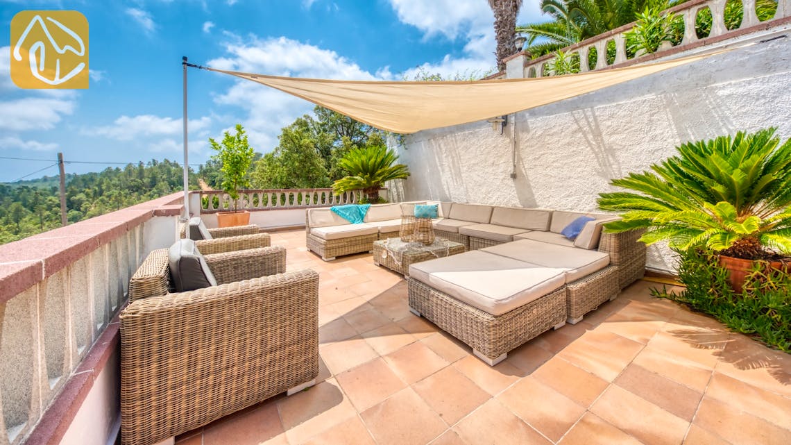 Holiday villas Costa Brava Spain - Villa Santa Maria - Lounge area