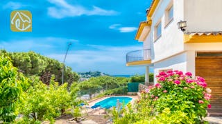 Ferienhäuser Costa Brava Spanien - Villa Valentina - Villa Außenbereich