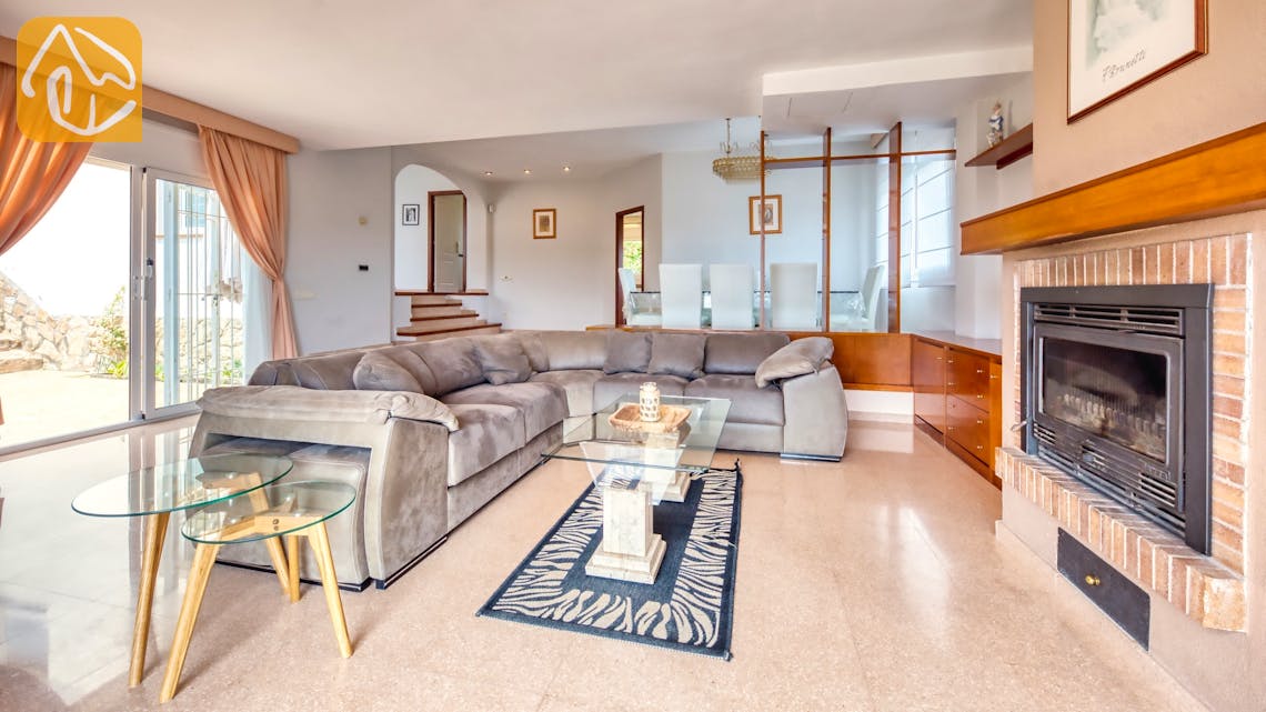 Vakantiehuizen Costa Brava Spanje - Villa Valentina - Woonkamer