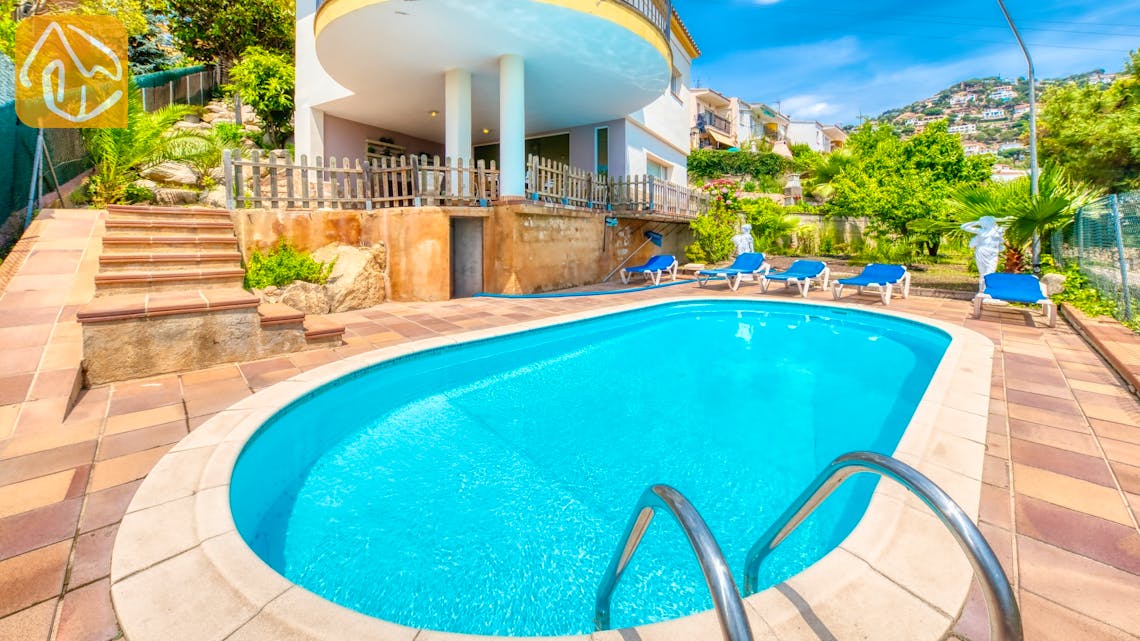 Casas de vacaciones Costa Brava España - Villa Valentina - Piscina