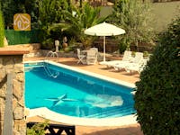 Ferienhäuser Costa Brava Spanien - Villa Lolita - Villa Außenbereich