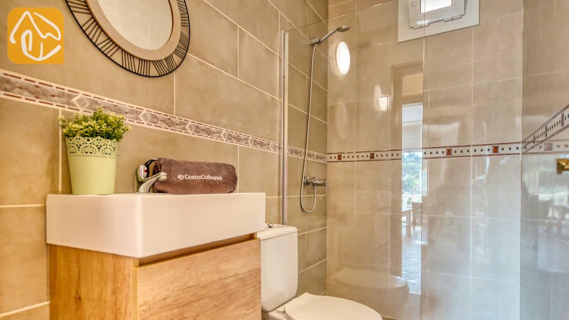 Holiday villas Costa Brava Spain - Villa Donna - Bathroom