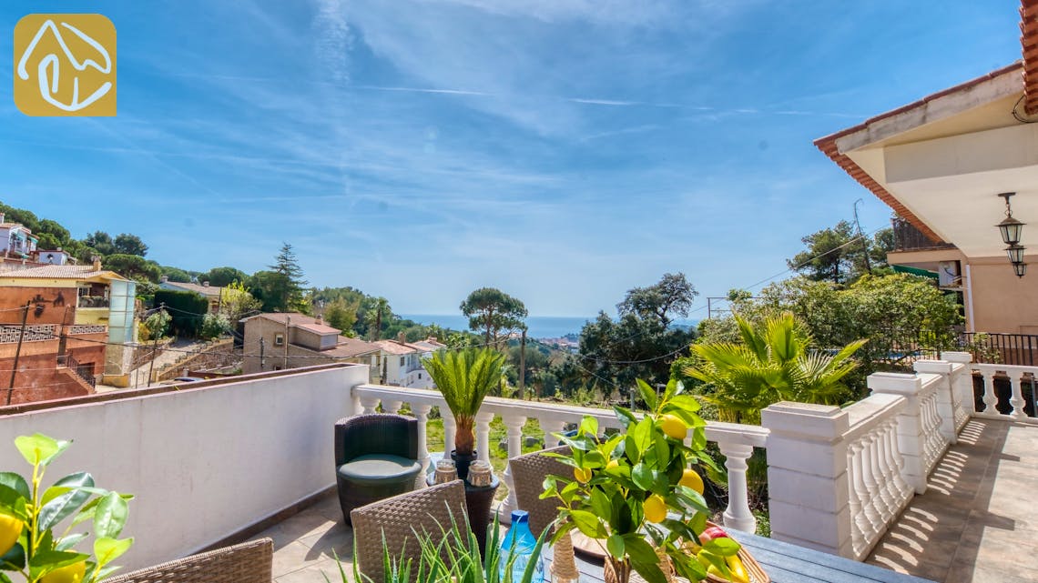 Holiday villas Costa Brava Spain - Villa Donna - One of the views