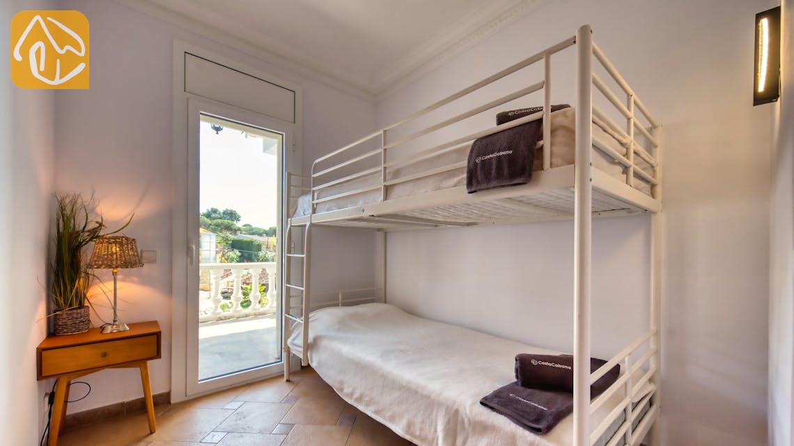 Casas de vacaciones Costa Brava España - Villa Donna - Dormitorio
