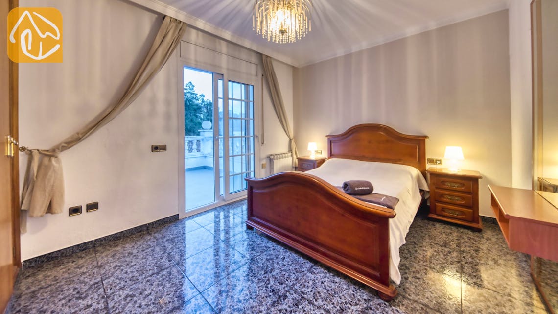 Ferienhäuser Costa Brava Spanien - Villa Rosa - Schlafzimmer