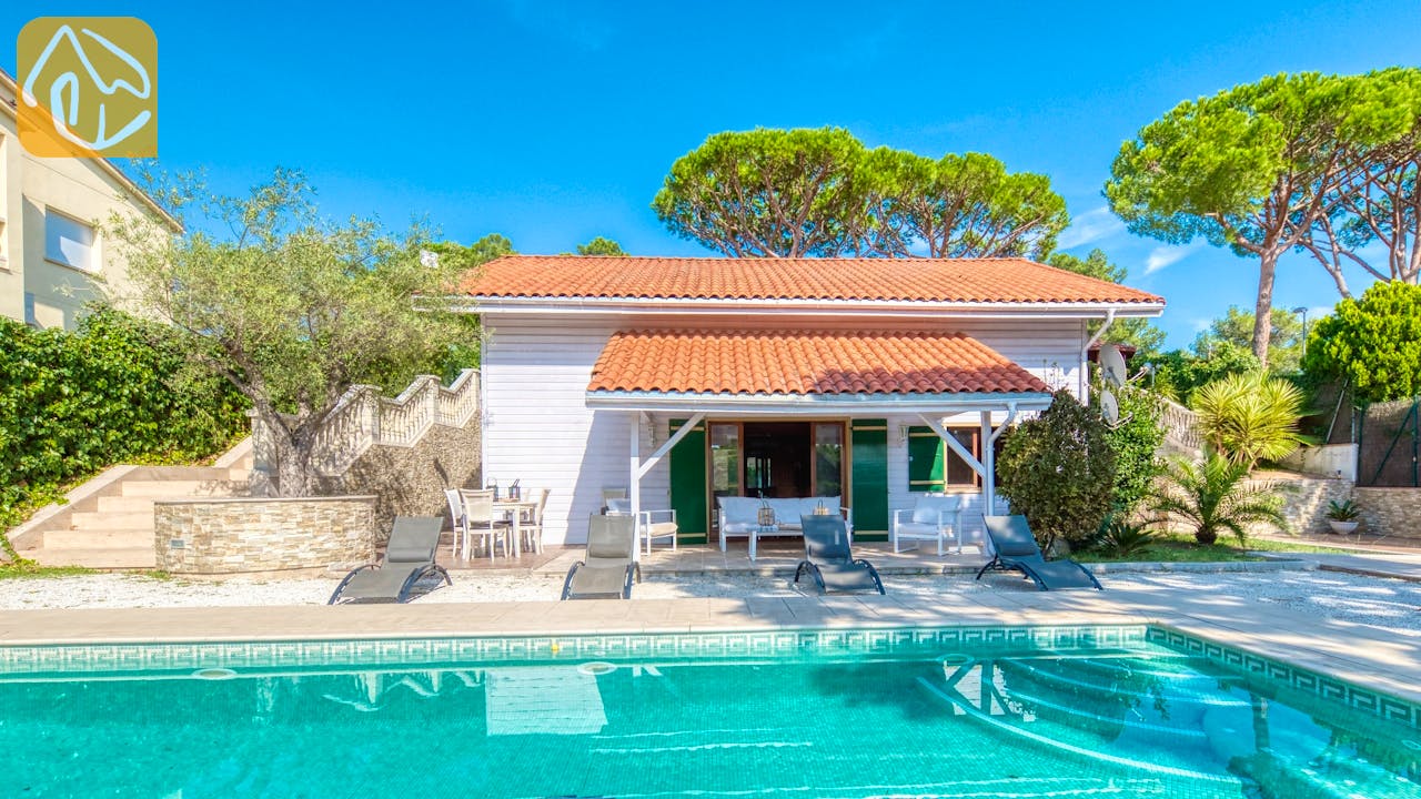 Casas de vacaciones Costa Brava España - Villa PrimaDonna - Afuera de la casa