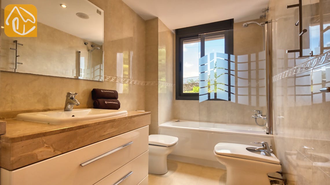 Ferienhäuser Costa Brava Spanien - Apartment Monte Cristo - Badezimmer
