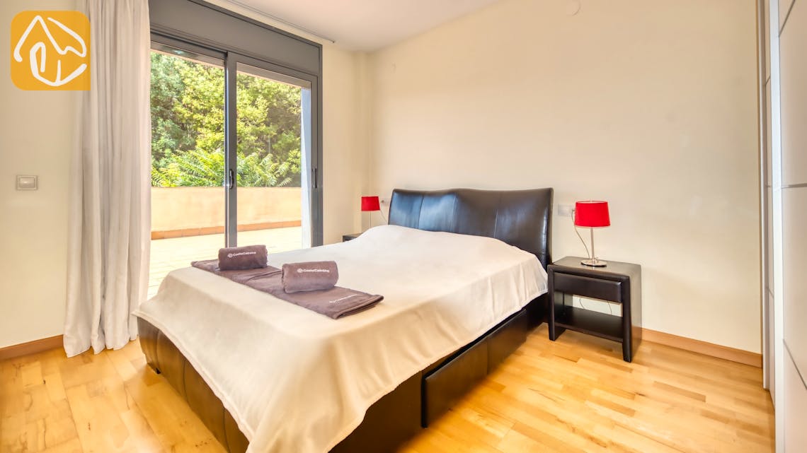 Casas de vacaciones Costa Brava España - Apartment Monte Cristo - Dormitorio