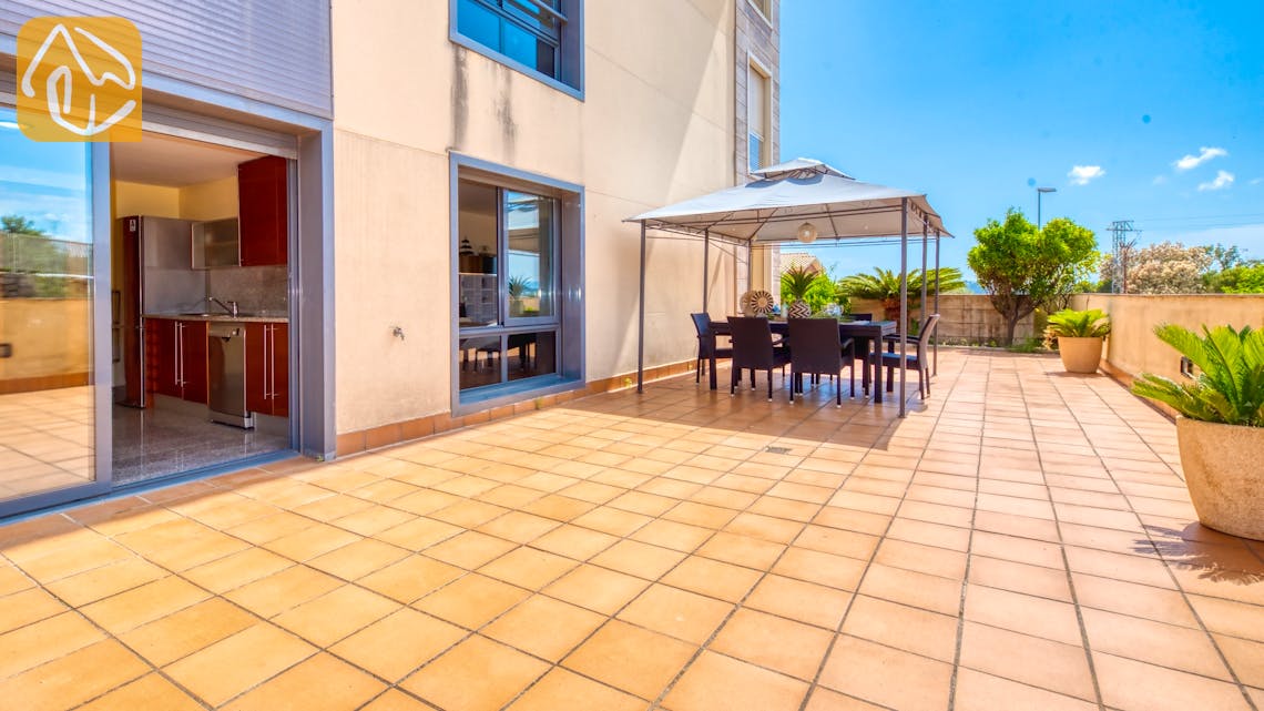 Holiday villas Costa Brava Spain - Apartment Monte Cristo - Terrace