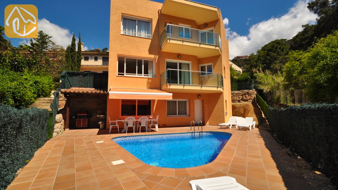 Ferienhäuser Costa Brava Spanien - Villa Rosalia - Schwimmbad