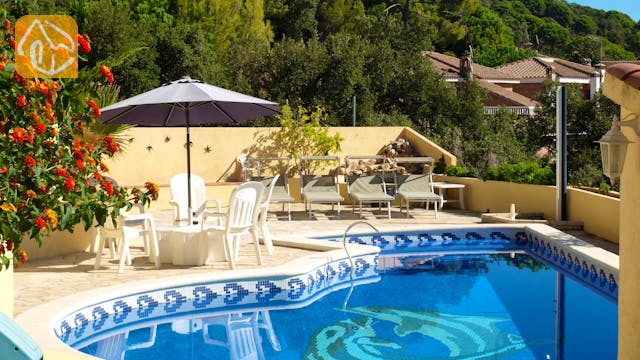 Vakantiehuizen Costa Brava Spanje - Villa Capri - Zwembad