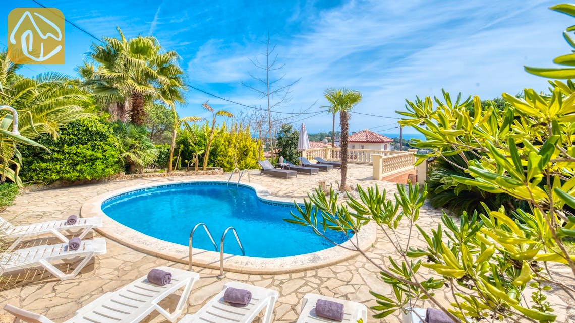 Ferienhäuser Costa Brava Spanien - Villa Amalia - Schwimmbad