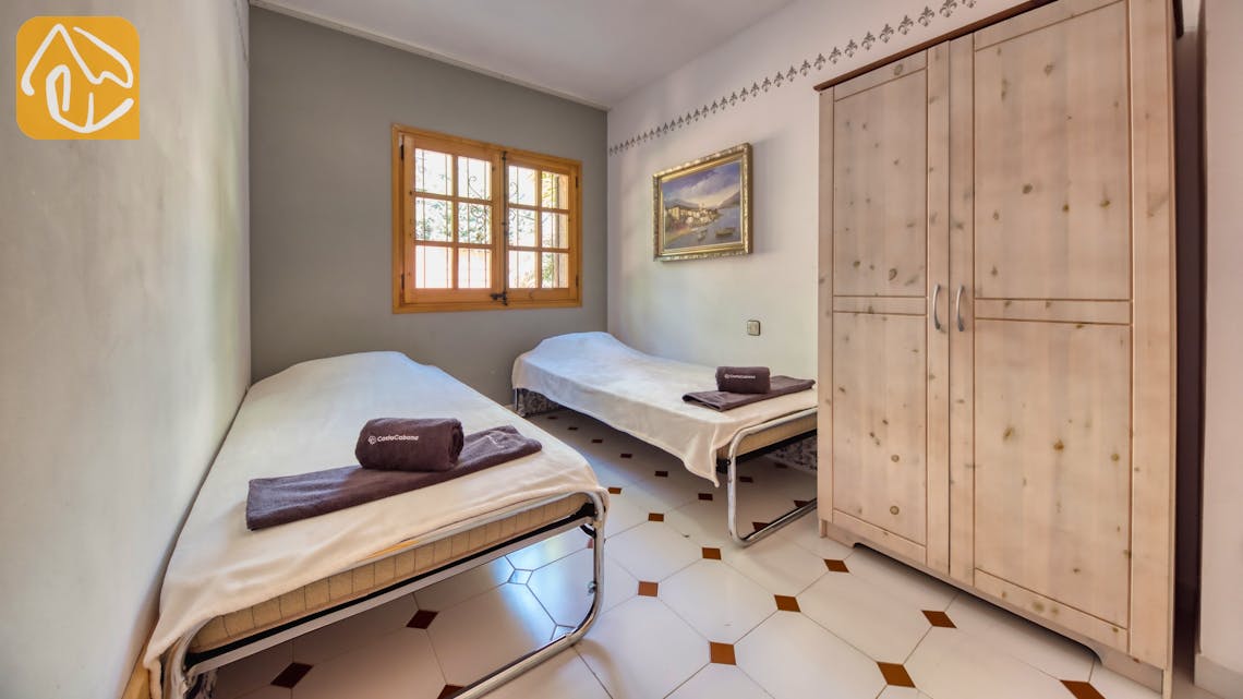 Casas de vacaciones Costa Brava España - Villa Amalia - Dormitorio