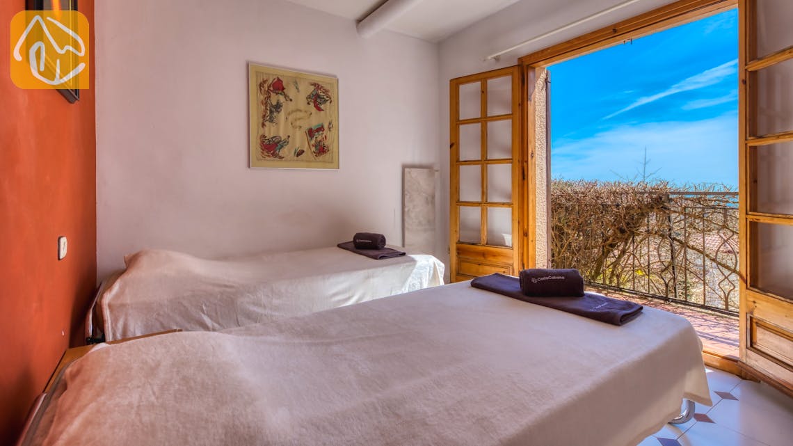 Villas de vacances Costa Brava Espagne - Villa Amalia - Chambre a coucher