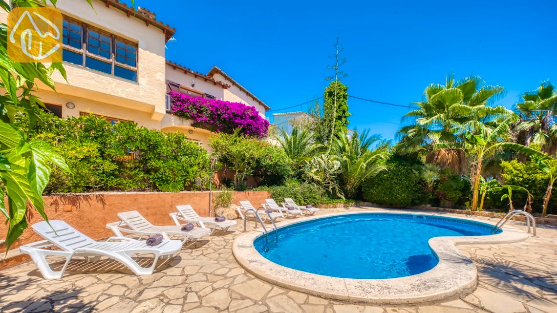 Ferienhäuser Costa Brava Spanien - Villa Amalia - Villa Außenbereich
