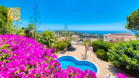 Villa de vacances Costa Brava Espagne - Villa Amalia - une des vues