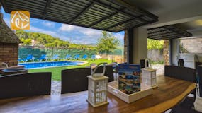 Holiday villa Costa Brava Spain - Villa Nicky - Lounge area
