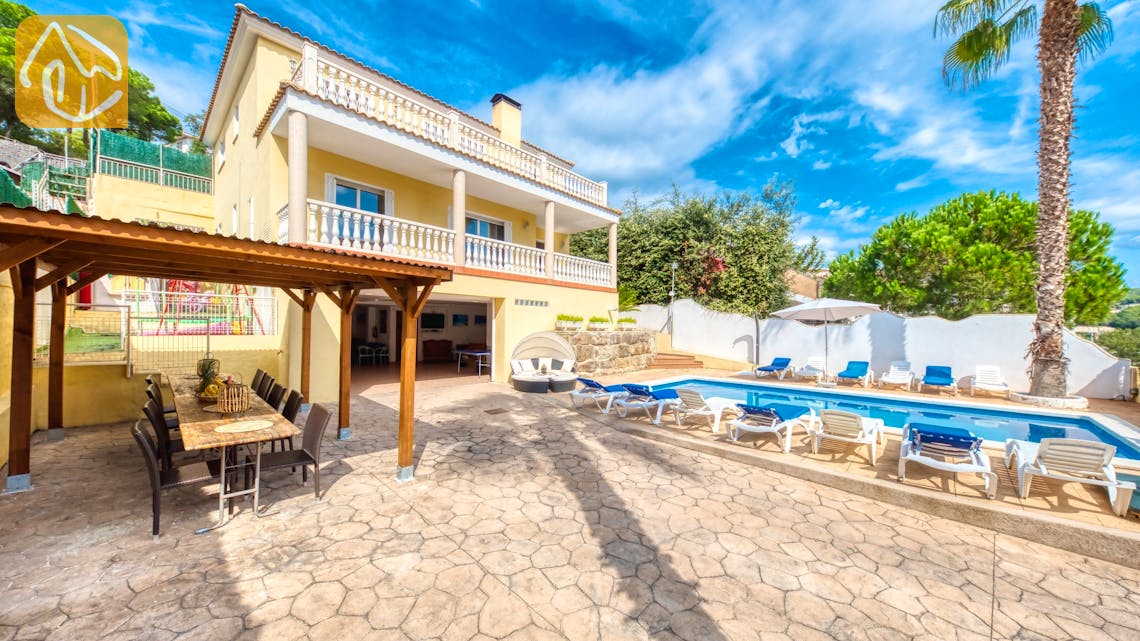 Casas de vacaciones Costa Brava España - Villa Ashley - Afuera de la casa