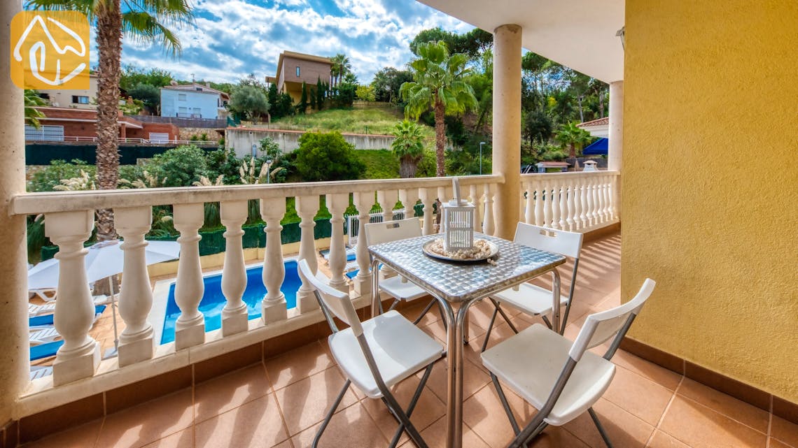 Casas de vacaciones Costa Brava España - Villa Ashley - Terraza