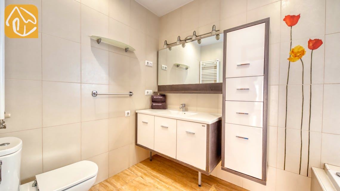 Casas de vacaciones Costa Brava España - Villa Ashley - Baño