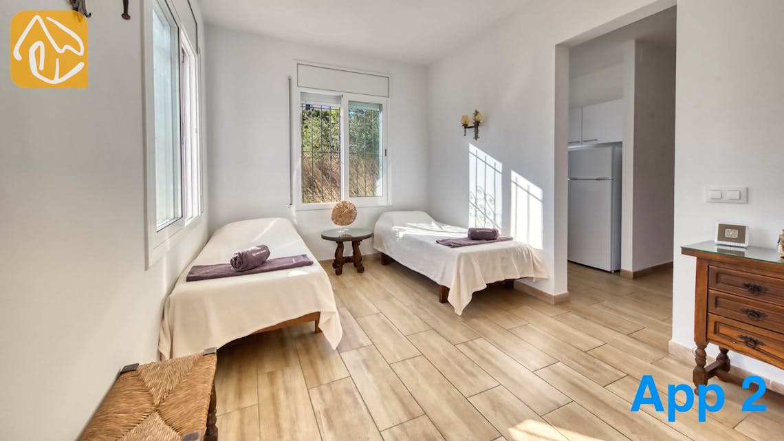 Holiday villas Costa Brava Spain - Villa Pilar - Bedroom