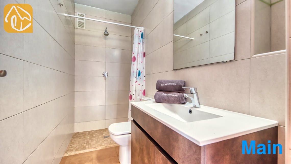 Holiday villas Costa Brava Spain - Villa Pilar - Bathroom