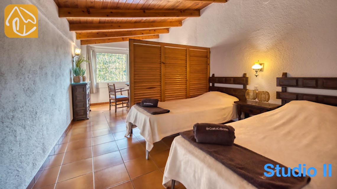 Villas de vacances Costa Brava Espagne - Villa Pilar - Chambre a coucher