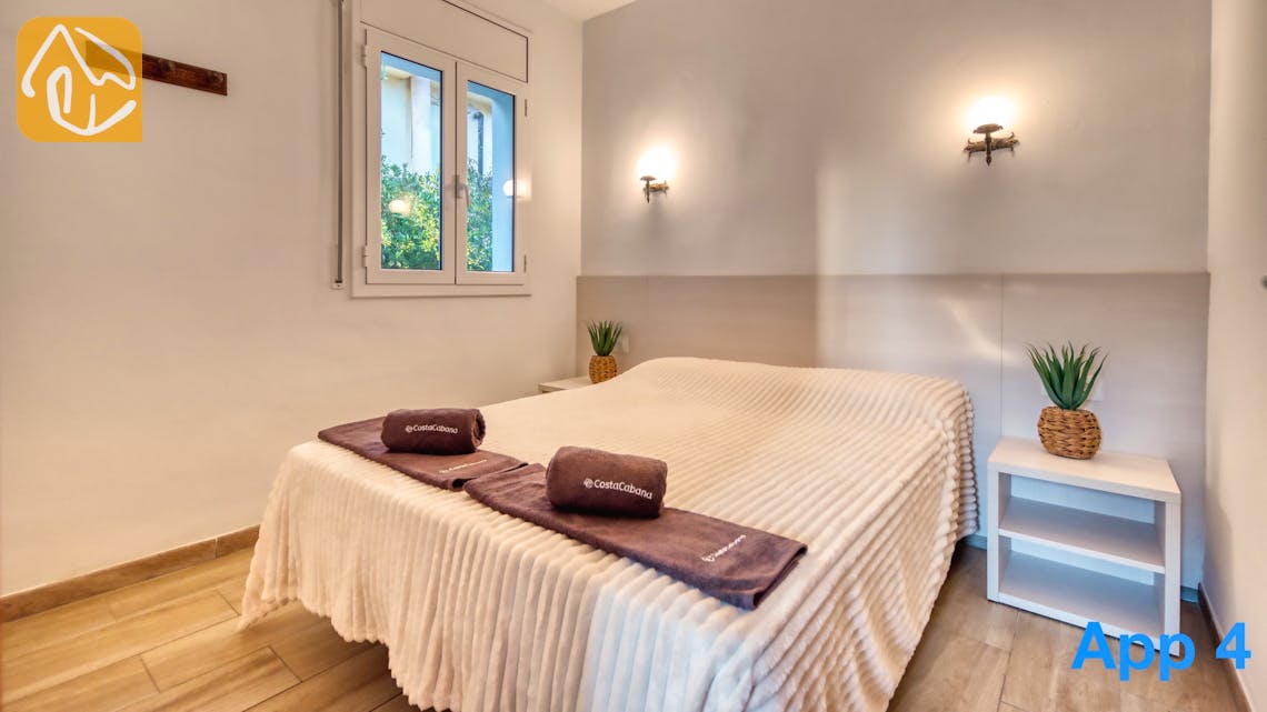Ferienhäuser Costa Brava Spanien - Villa Pilar - Schlafzimmer