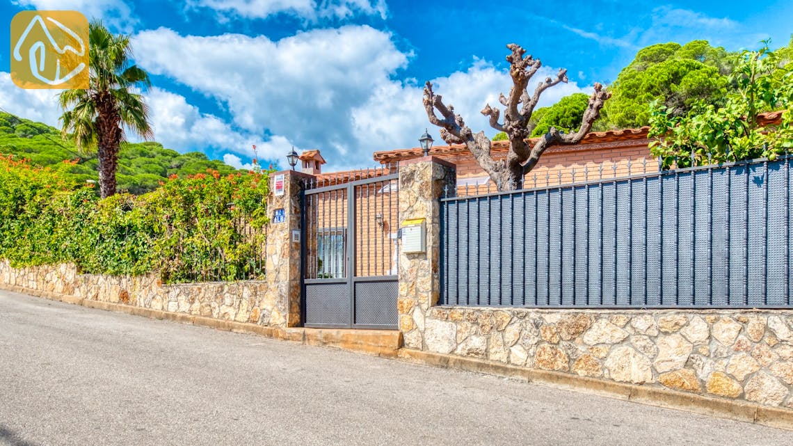 Ferienhäuser Costa Brava Spanien - Villa Alba - Villa Außenbereich