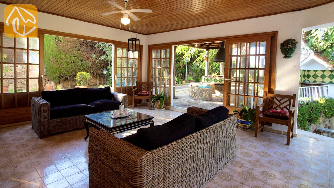 Casas de vacaciones Costa Brava España - Villa Eva - Sala de estar