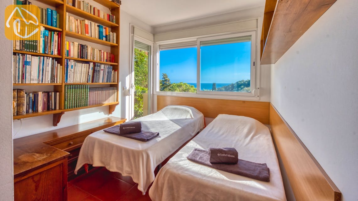 Ferienhäuser Costa Brava Spanien - Villa Santa Cristina - Schlafzimmer