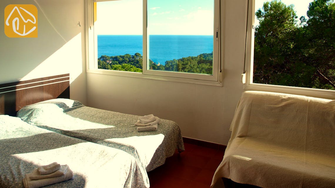 Vakantiehuizen Costa Brava Spanje - Villa Santa Cristina - Slaapkamer