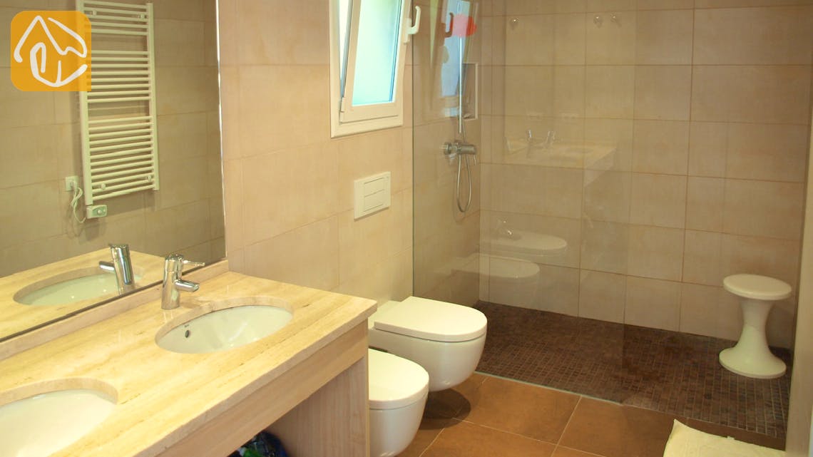 Vakantiehuizen Costa Brava Spanje - Villa Santa Cristina - En-suite bathroom 