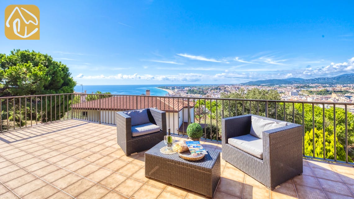 Vakantiehuizen Costa Brava Spanje - Villa Mauri - Lounge gedeelte