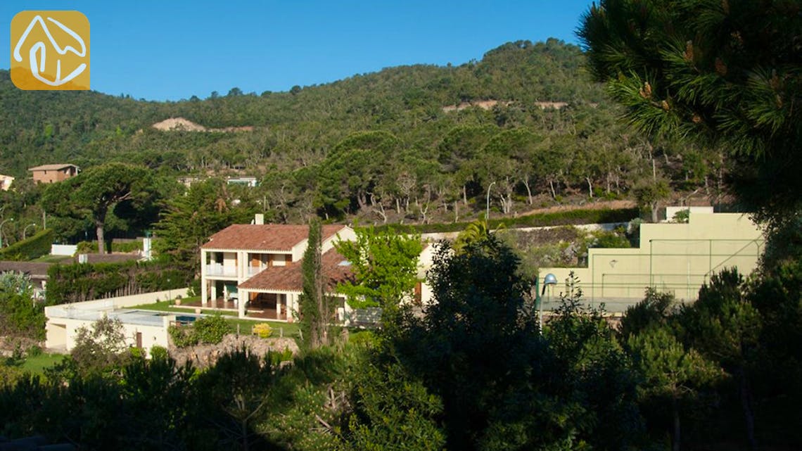 Ferienhäuser Costa Brava Spanien - Villa Marina - Villa Außenbereich