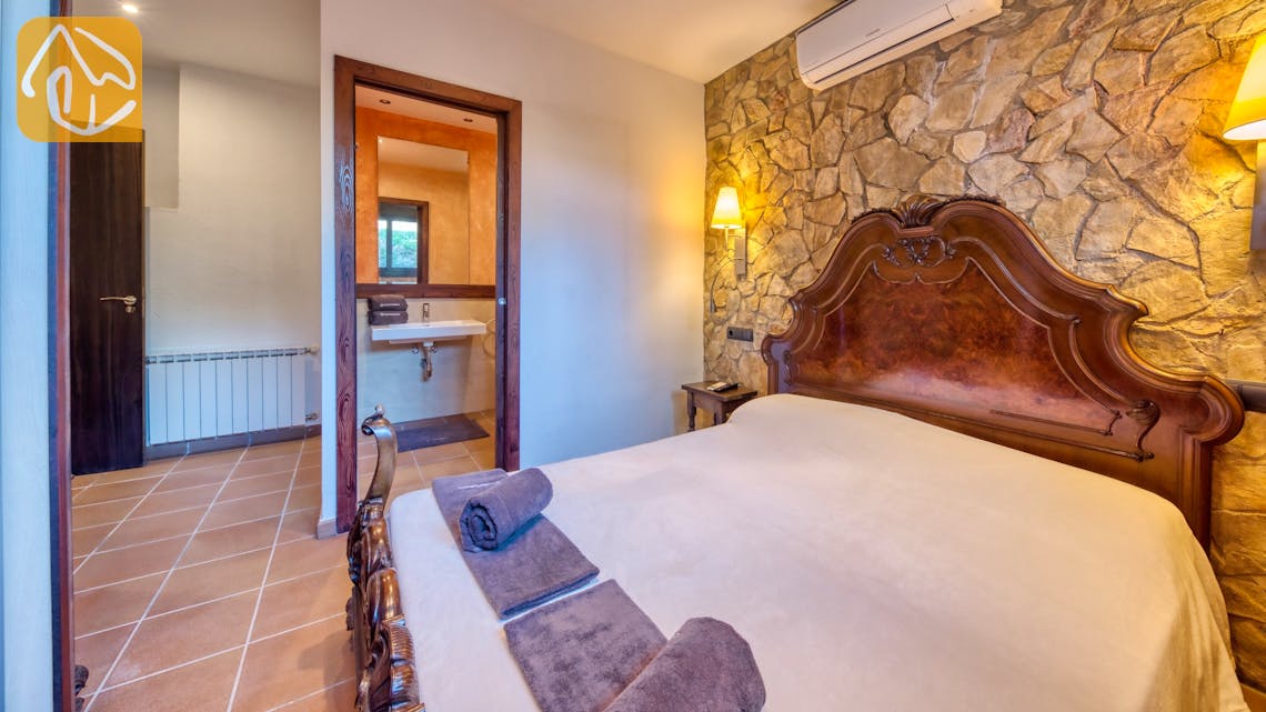 Villas de vacances Costa Brava Countryside Espagne - Villa Can Bernardi - Chambre a coucher